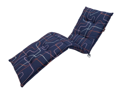 Ligbedkussen Madison Joah Indigo (200 x 60 cm)