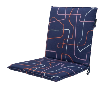 Stapelstoelkussen Madison Universeel Joah Indigo (97 x 49 cm)