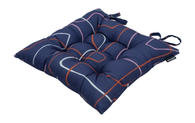 Toscanekussen Madison Joah Indigo (46 x 46 cm)