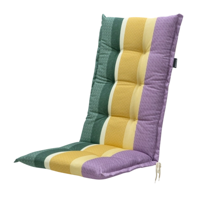 Sitzauflage Madison Tomsen Green Yellow Purple Hohe Rückenlehne