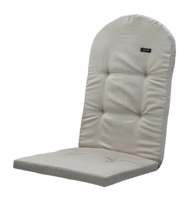 Tuinstoelkussen Madison Bearchair Panama Linnen Hoge Rug (128 x 48 cm)