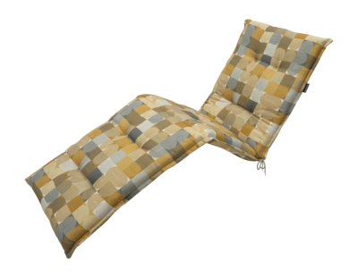 Coussin de Chaise Longue Madison Jacky Moutarde (200 x 60 cm)