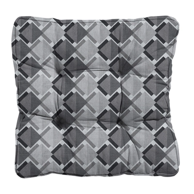 Matraskussen Madison Florance Siem Grey (47 x 47 cm)