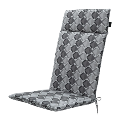 Tuinkussen Madison Universeel Siem Grey Hoge Rug