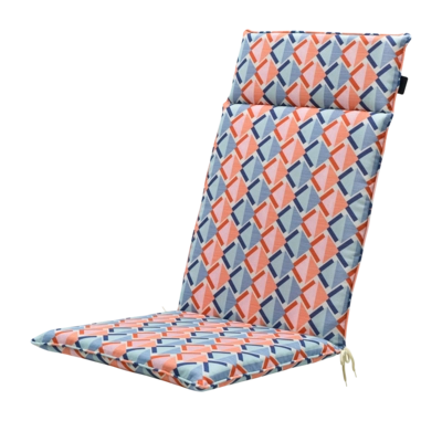 Coussin de Jardin Madison Universeel Siem Indigo Dossier Haut