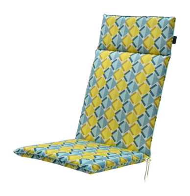 Tuinkussen Madison Universeel Siem Yellow Hoge Rug