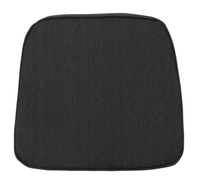 Coussin de Siège  Madison Wicker Universel Noir Eco + Nature Finition Extérieure (48 x 48 cm)