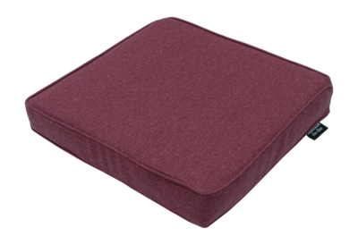 Zitkussen Madison Canvas Eco+ Bordeaux (40 x 40 cm)