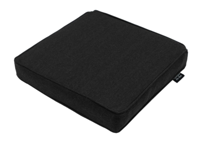 Zitkussen Madison Canvas Eco+ Black (40 x 40 cm)