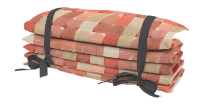 Bankkussen Madison Living Plaid Jacky Terra (180 x 68 cm)