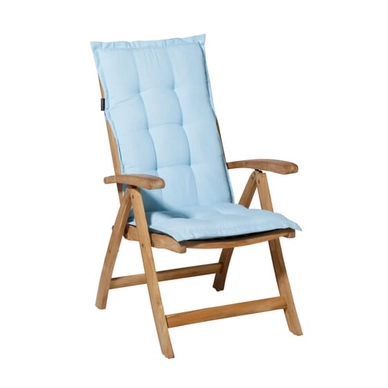Madison - Coussin Chaise De Jardin Dossier Haut 123x50 - Bleu