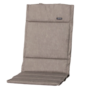 Textileenkussen Madison Canvas Taupe Hoge Rug