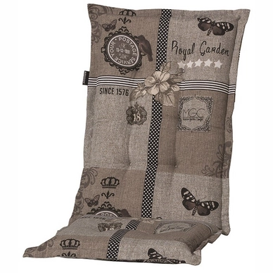 Tuinkussen Madison Xara Taupe Lage Rug