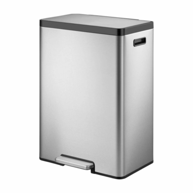Pedal Bin EKO EcoCasa II Recycle 20+20 L Matt RVS