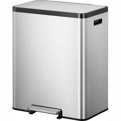 Pedaalemmer EKO EcoCasa II Recycle 30+30L Mat RVS