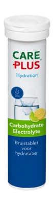 Effervescent Tablets Care Plus Carbohydrate Electrolyte Lemon/Lime (20 Pieces)