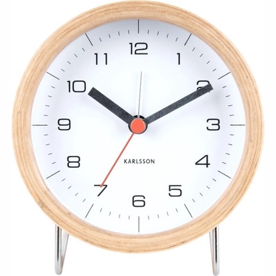 Alarm Clock Karlsson Innate White XL