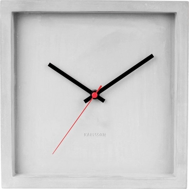 Klok Karlsson Franky Concrete 25 x 25 cm