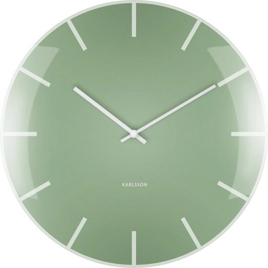 Klok Karlsson Glass Dome Green 40 cm