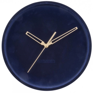 Klok Karlsson Lush Velvet Dark Blue 40 cm