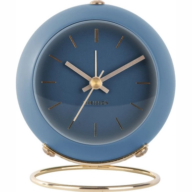 Wecker Karlsson Globe Dark Blue 9,5 cm