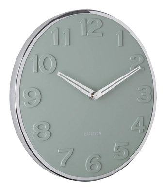Klok Karlsson New Original Numbers Jungle Green 30 cm
