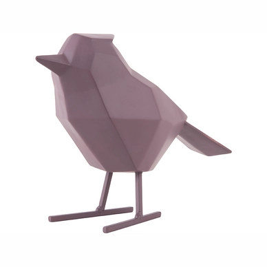 Figur PT Living Bird Large Polyresin Matt Dark Purple