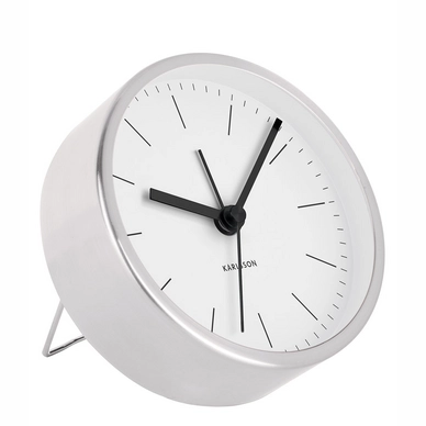 Wekker Karlsson Minimal White 10 cm