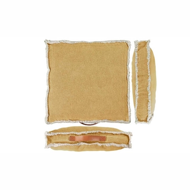 Boxkussen Unique Living Manouk Mellow Yellow (45 x 45 cm)