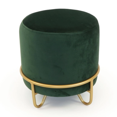Poef Unique Living Fiebe Dark Green