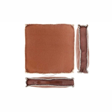 Boxkussen Unique Living Manouk Sandstone (45 x 45 cm)