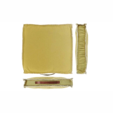 Boxkussen Unique Living Manouk Soft Yellow (45 x 45 cm)