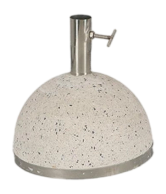 Parasolvoet Esschert Design Granito Wit Small