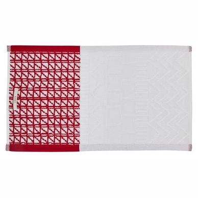 Guest Towel Oilily Moon Rock Red
