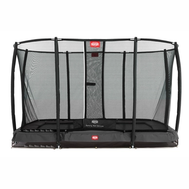 Trampoline BERG InGround EazyFit Grey + Safety Net Deluxe