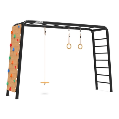 BERG Playbase Large TL (Disc Swing & Rings & Climbing Wall)