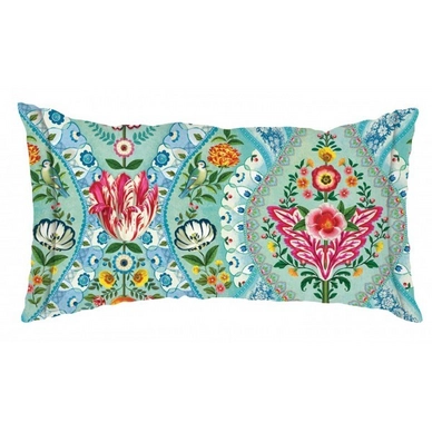 Sierkussen Pip Studio Melody Blauw Percal (35 x 60 cm)