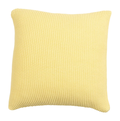 Sierkussen Marc O'Polo Nordic Knit Pale Yellow (50 x 50 cm)