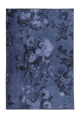Vloerkleed Essenza Flora Nightblue (60 x 90 cm)