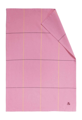 Tea Towel Marc O'Polo Haley Multi-coloured Pink (Set of 2)