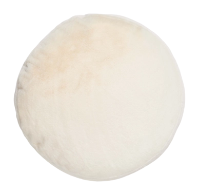 Sierkussen Essenza Mads Furry Rond Vanilla (45 cm)