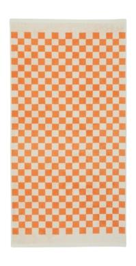 Gästehandtuch Marc O'Polo Checker Melon (30 x 50 cm)