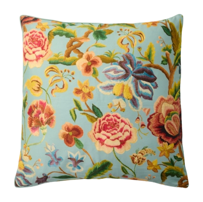 Sierkussen Essenza Roselina Surf Green (50 x 50 cm)
