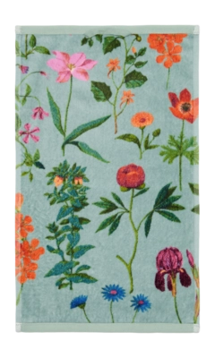 Gästehandtuch Essenza Marigold Surf Green (30 x 50 cm)