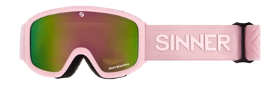 Skibril Sinner Kids Duck Mountain Matte Light Pink Double Full Pink Mirror