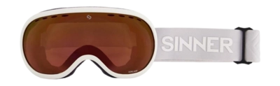 Ski Goggles Sinner Vorlage Matte White Double Orange Sintec Vent '25