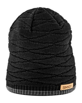 Bonnet Sinner Unisex Merano Beanie Black