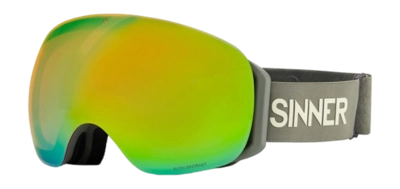 Skibrille Sinner Avon Unisex Matte Moss Green Double Orng Sintrast + Dbl Blue Sintrast