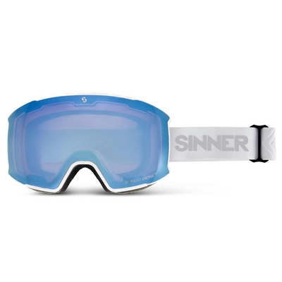 Skibril Sinner Boreas Matte White Double Blue Sintrast + Dbl Orng Sintrast Toric