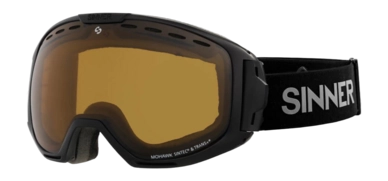 Skibril Sinner Mohawk Trans+ Matte Black Double Trans+ (Clear-Smoke)
